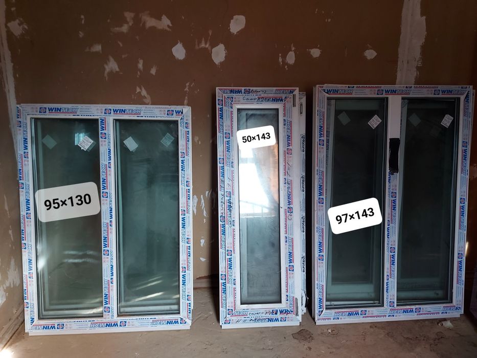 Вікна металопластикові НОВІ
