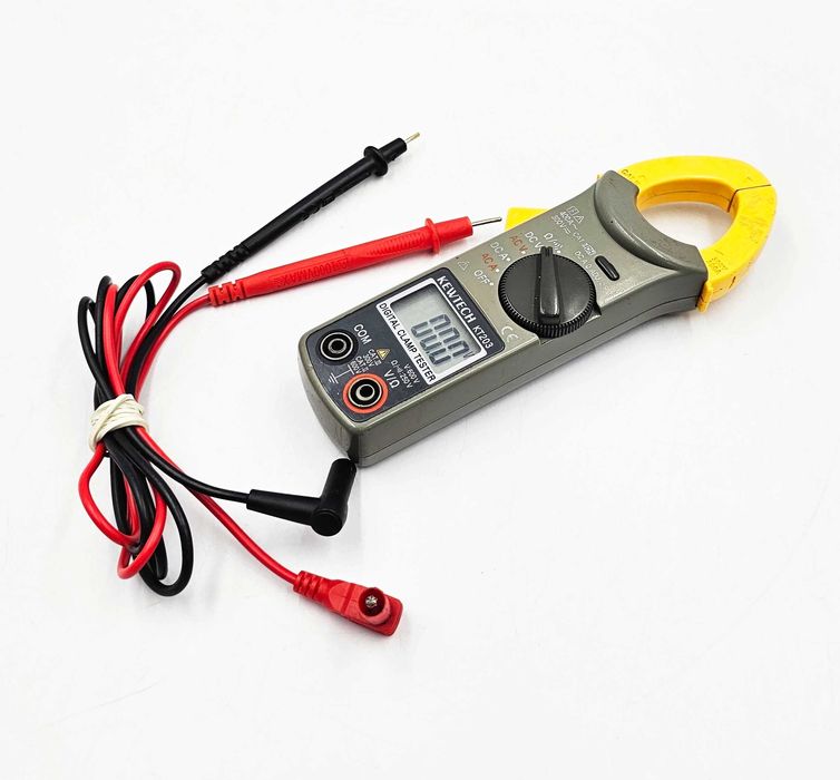Miernik Cęgowy Kewtech KT203 + Kable