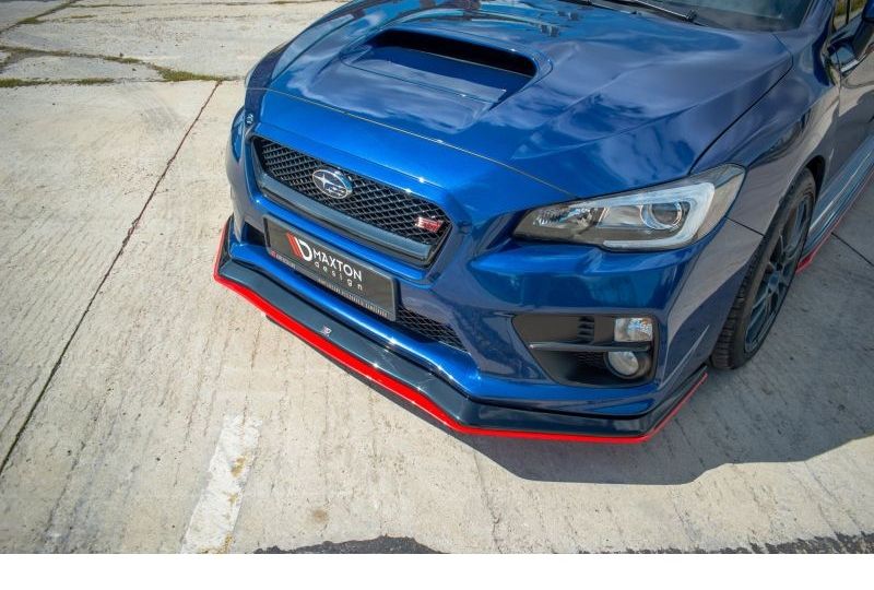 SPOILER / LIP DIANTEIRO V3 PARA SUBARU WRX STI 2014-2017