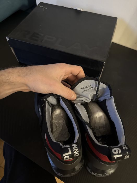 Чоловічі кросівки хайтопи Replay FIELD MID, всесезон, зимові