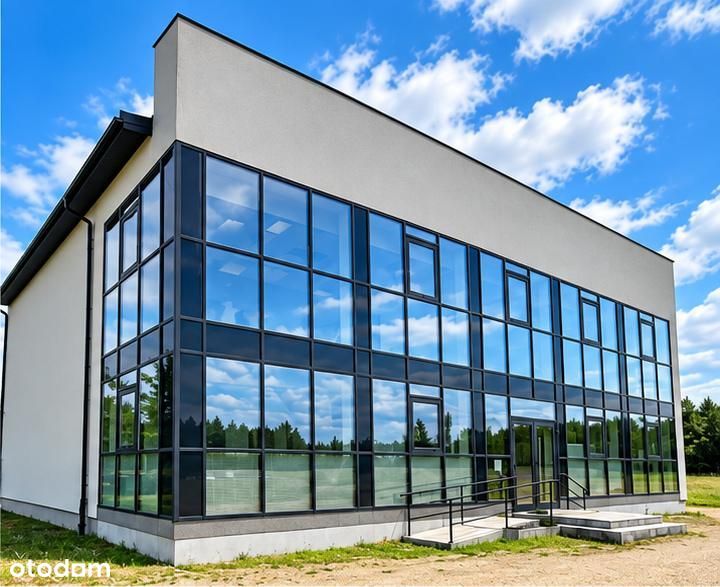 Nowa hala / do negocjacji cena / Kosów Lacki / biuro-magazyn-produkcja