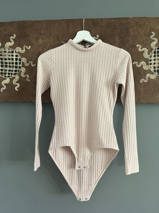 Simple body blady róż prążki XS S