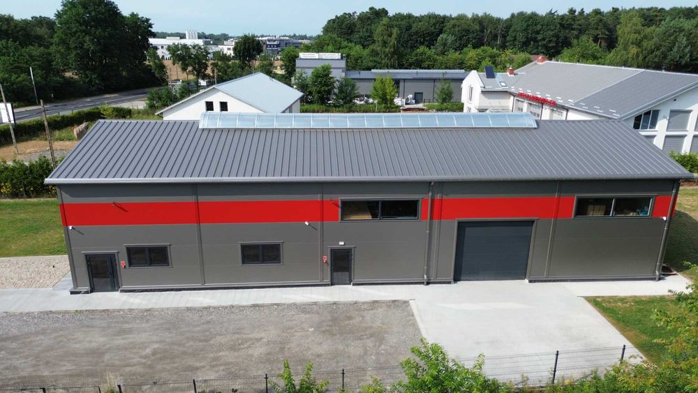 HALA STALOWA 12x30x5 magazynowa/produkcyjna/warsztat HAL-PROJEKT