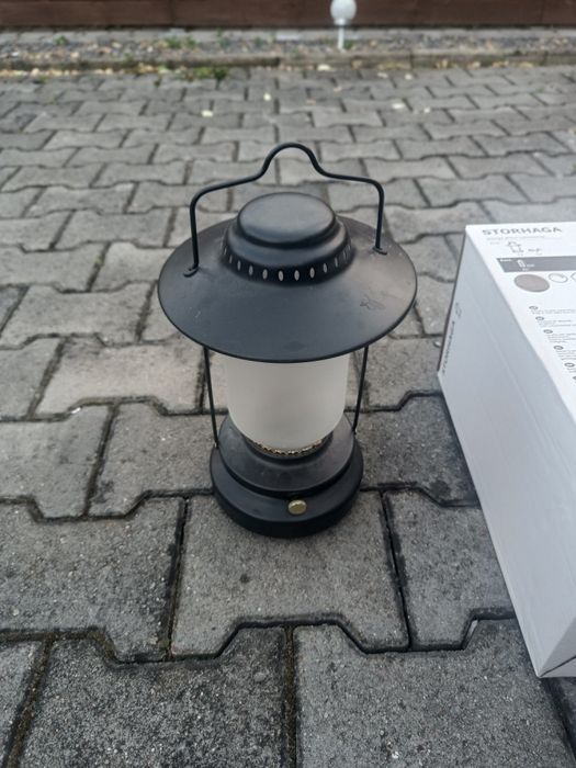 4 Lampy dekoracyjne IKEA STORHAGA LED – stylizowana latarnia . Komplet 4 szt.