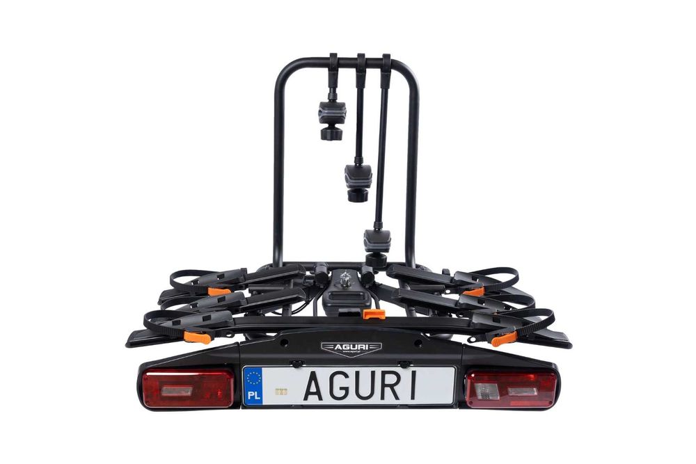 Aguri Active Bike Pro 3+1 Black Platforma rowerowa na hak na 4 rowery