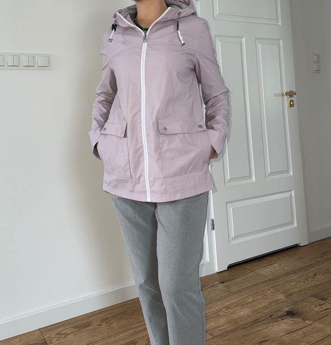 Northern expo liliowa kurtka wiatrówka przeciwdeszczowa