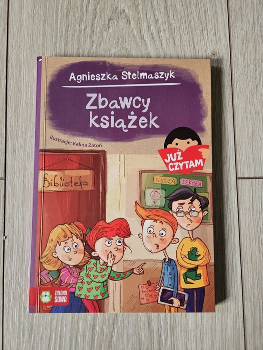 Już czytam. Zbawcy książek, Agnieszka Stelmaszyk