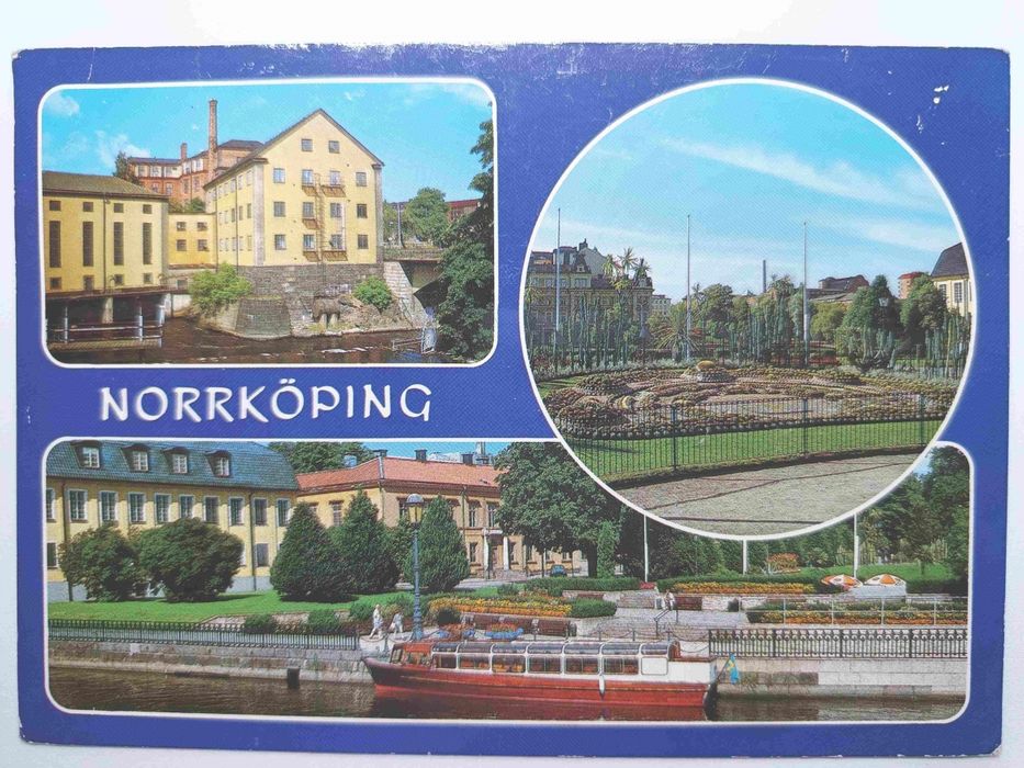 Norrkoping Szwecja - pocztówka