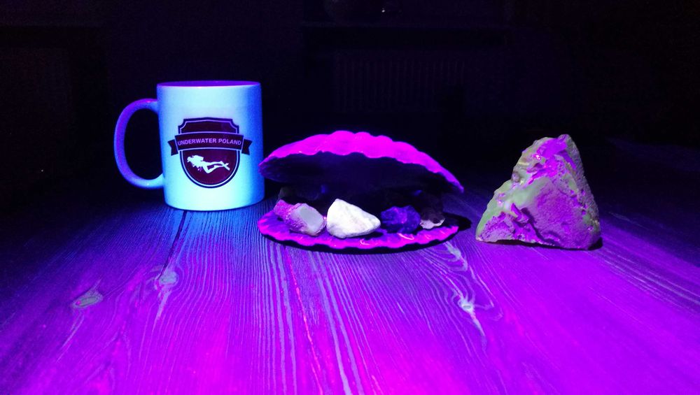 Okulary uv żółte do poszukiwań bursztynu BURSZTYN bursztyny