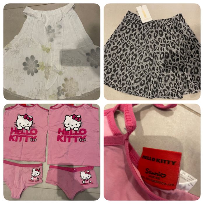 Zestaw ubrań - dziewczynka 134/140