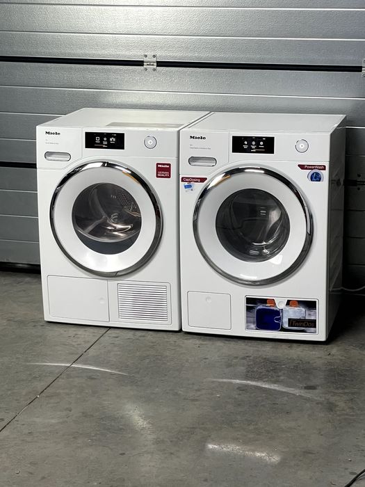 Комплект Miele Пральна + Сушильна машина WWR 860 TWR 780 ПАР Рік 2023
