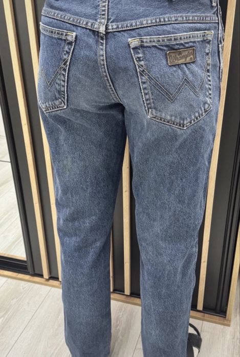 Spodnie Wrangler W34 L32 TEXAS męskie jeansy granatowe