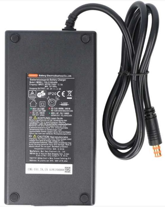 Bateria Bagażnikowa do Roweru BAFANG BT C01 + Ładowarka 43V 2A CHG C01