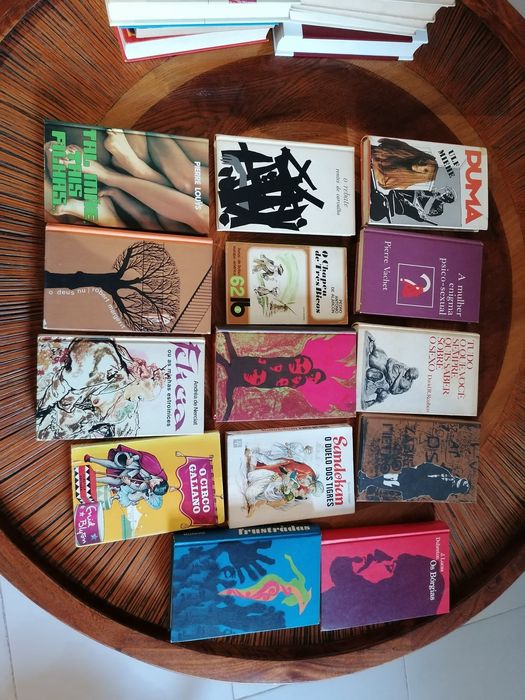 Coleção de livros diversos