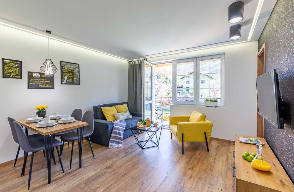 Szczyrk, apartament, noclegi, dom, wakacje, 150 m od wyciągu