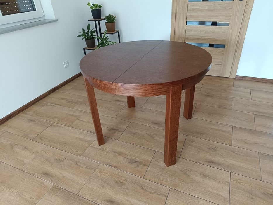 Stół okrągły rozkładany producent wymiary