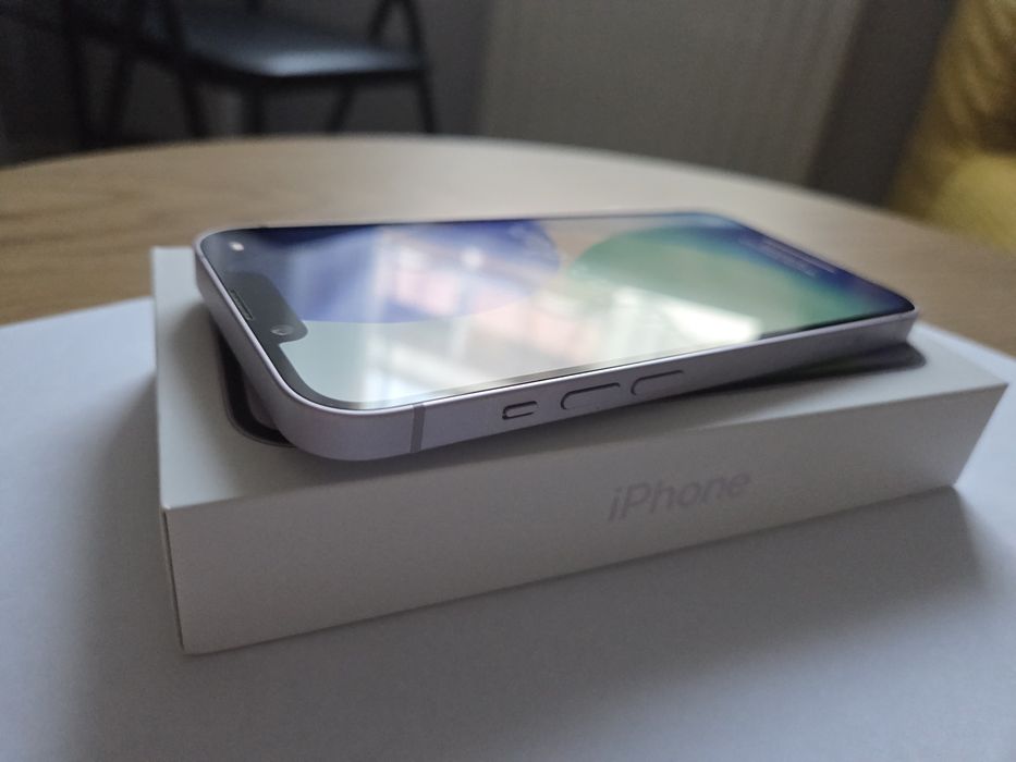 Smartfon Telefon iPhone 14 128GB Fioletowy jak Nowy Igła