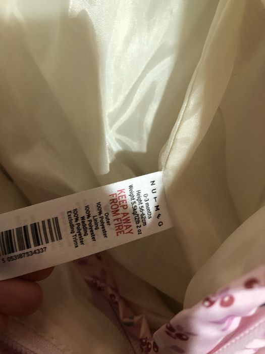 Комбінезон дитячий для дівчинки 0-3 місяці