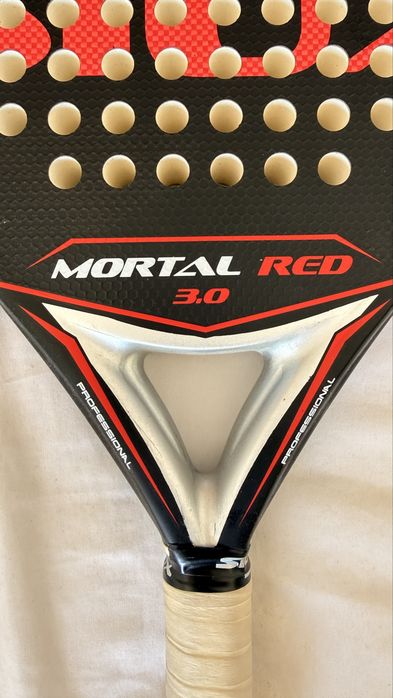 Raquete de Padle SIUX Mortal Red 3.0 - praticamente nova - usada 2 vezes