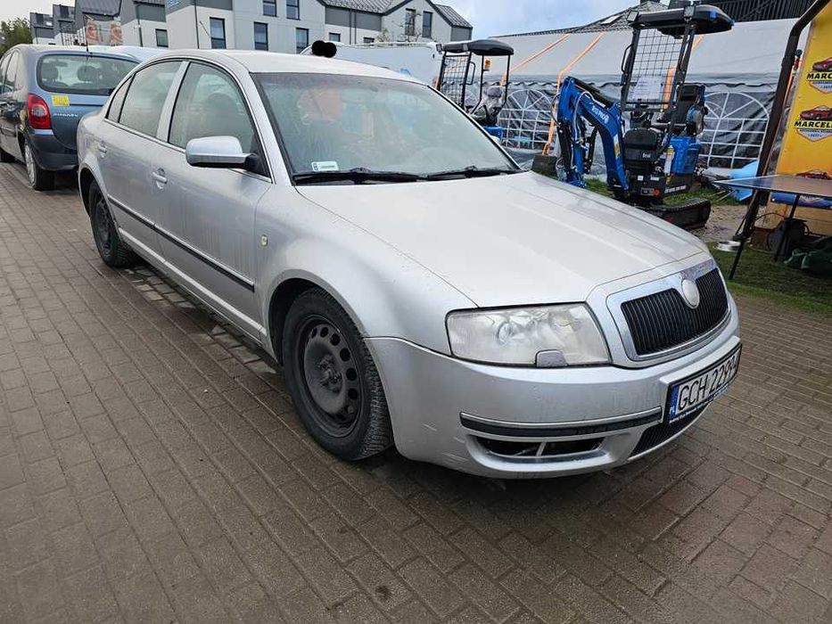 Skoda Superb 2003r/2.8 V6 benz gaz lpg/automat/PT maj2027r/193KM/hak
