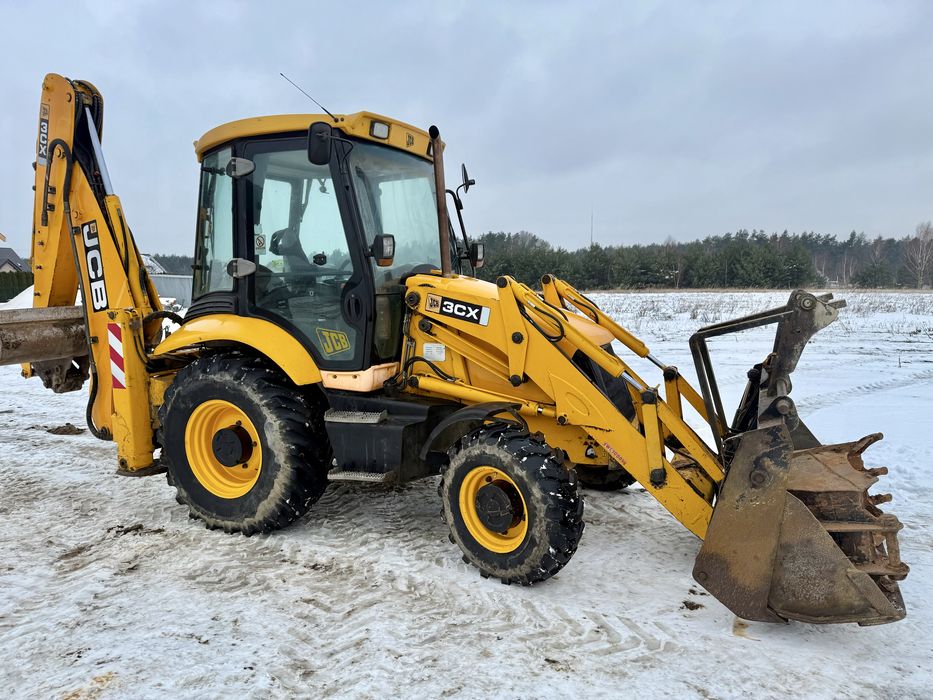 Jcb 3cx yoisticki powershift koparko ładowarka