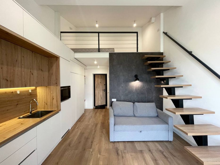 1к дворівнева кв. Академмістечко 7хв дизайнерсткий ремонт