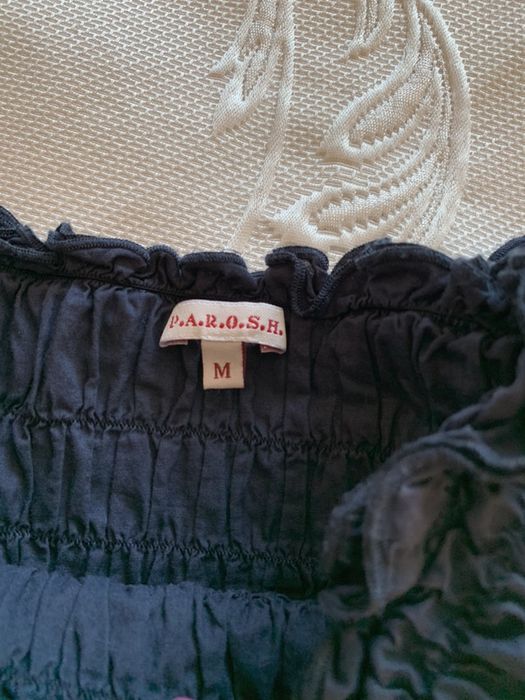 Юбка parosh темно-синего цвета! Оригинал