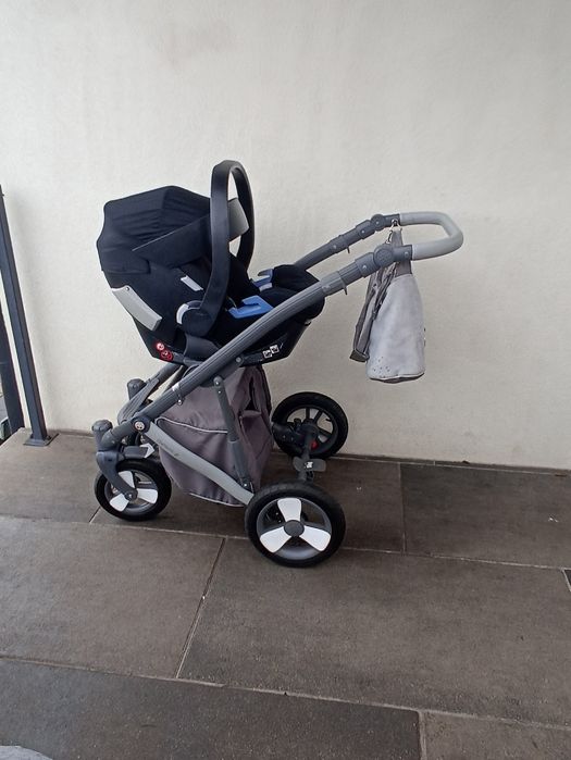 Wózek 3w1, 4w1 camarelo canillo z fotelikiem cybex