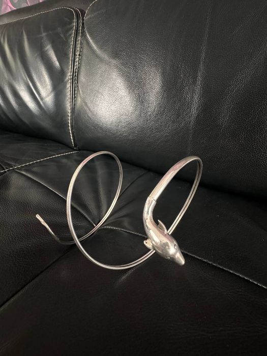 Браслет колье, чокер, срібний на плече, серебро срібло