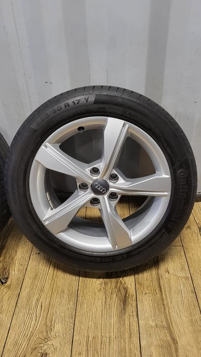 Alufelgi Audi S-line 17" 5x112 z oponami 225/50 R17 A4 B9 B8 A5 A6
