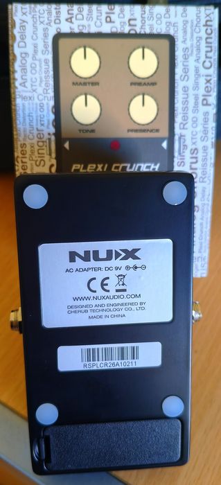 Pedal Plexi Cruch Nux