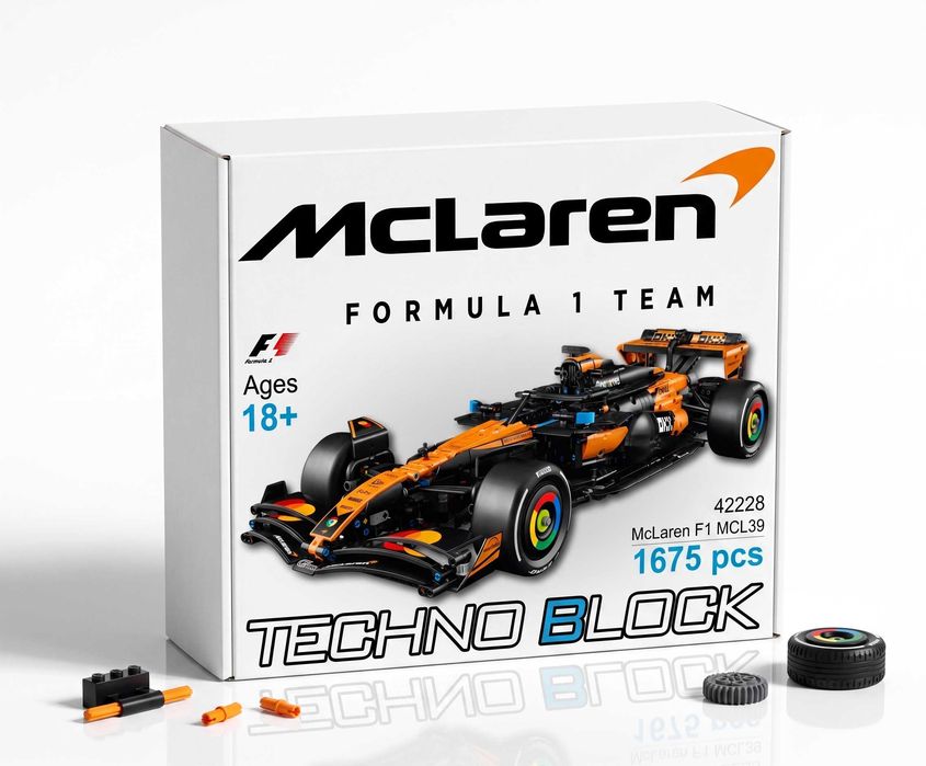 Конструктор Technic Формула 1 McLaren F1 1675 деталей