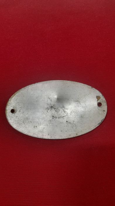 Chapa Antiga Carrroça Alumínio