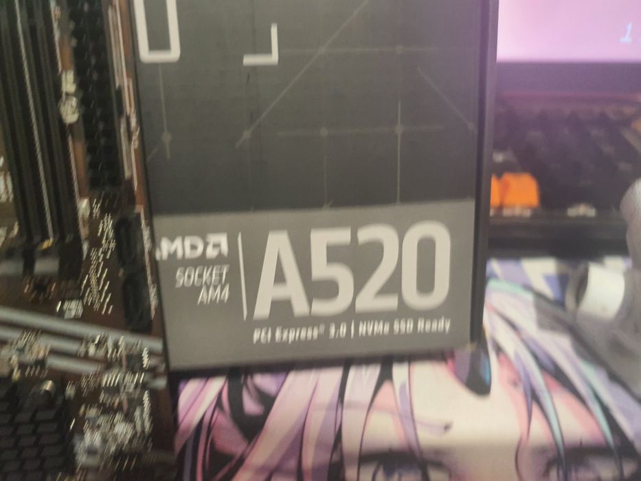 A520m + Processador Ryzen 31200 com garantia