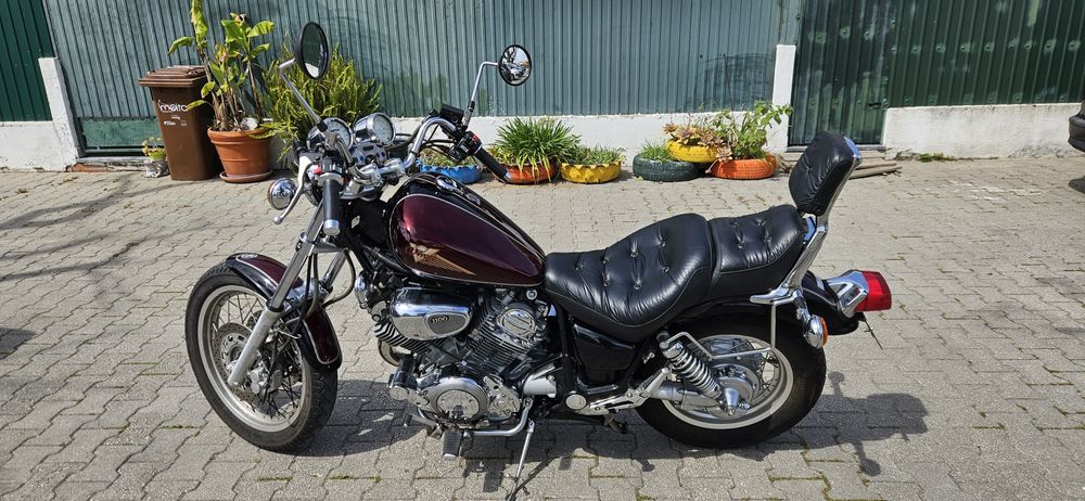 Virago 1100 toda de origem vendo ou troco por.      XJR 1300
