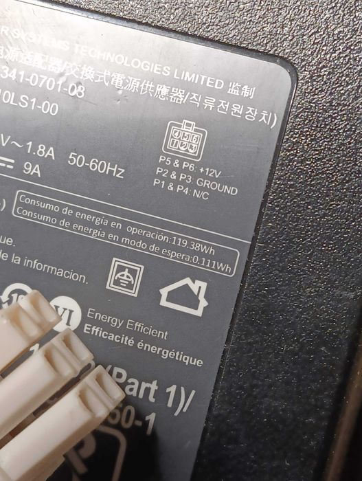 Блок живлення питания 12V 9A FA110LS1-00 (6-pin)