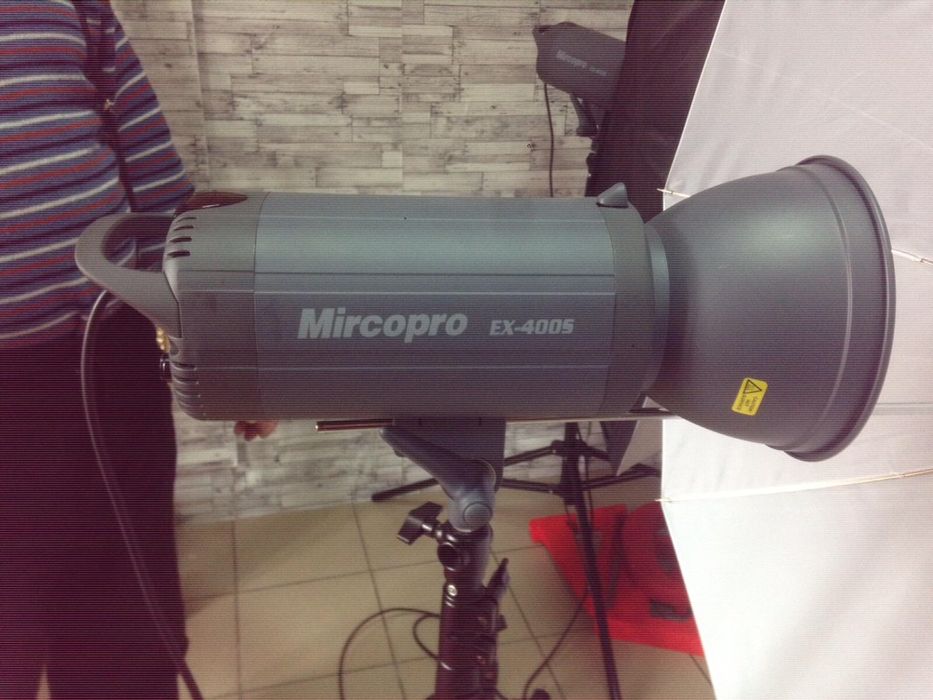 Набір професійного студійного освітлення Mircopro EX, фонові шторки