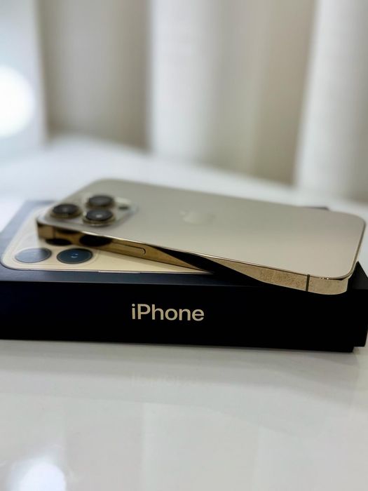iPhone 13 Pro - dourado - semi novo