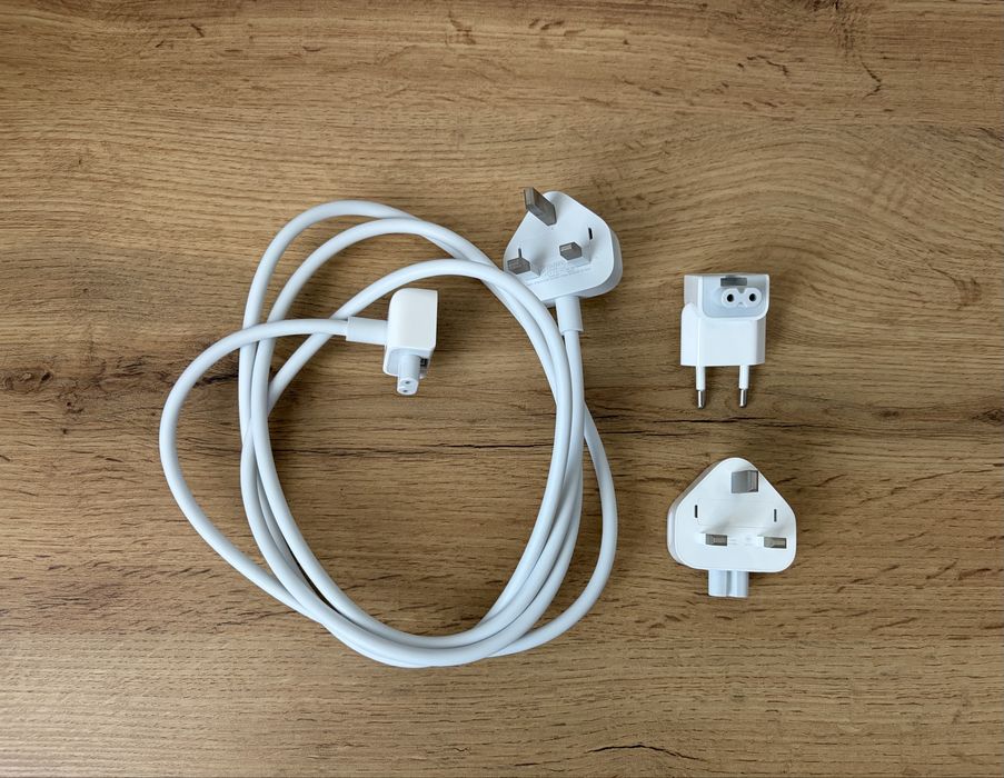 Кабель Apple MagSafe на DC + подовжувач Apple Power Adapter Extension Cable+змінні вилки (Duckhead)+Карти памʼяті Kingston microSD 16/32ГБ Class 10