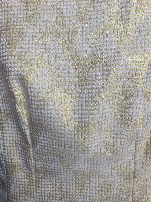 Жіноче плаття з золотою люрексною ниткою, розмір 38