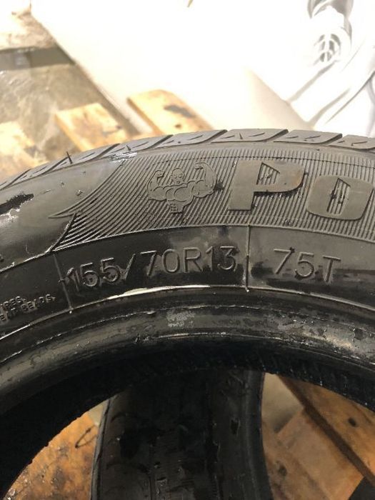 Pneus 155/70/13 para venda