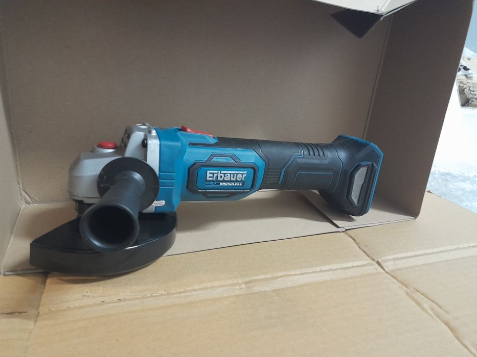 Akumulatorowa Szlifierka kątowa Erbauer 18V 125mm EXT