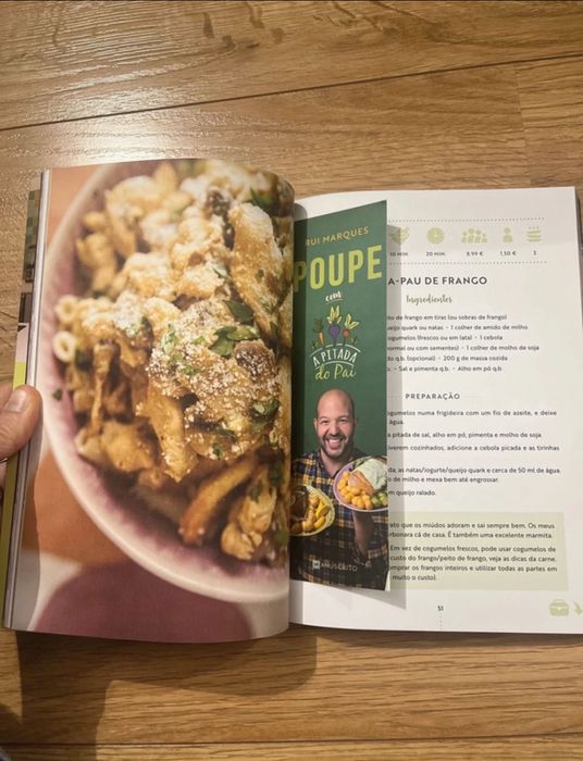 Livro “Poupe com A pitada do pai”