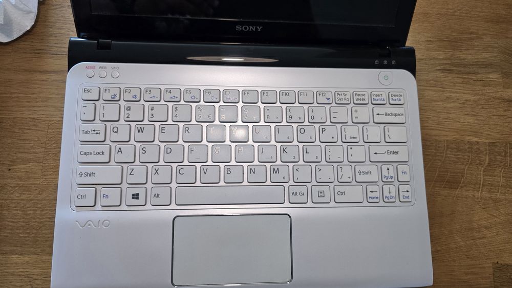 Sony Vaio SVE1113M1EW – bez dysku, stan nieznany