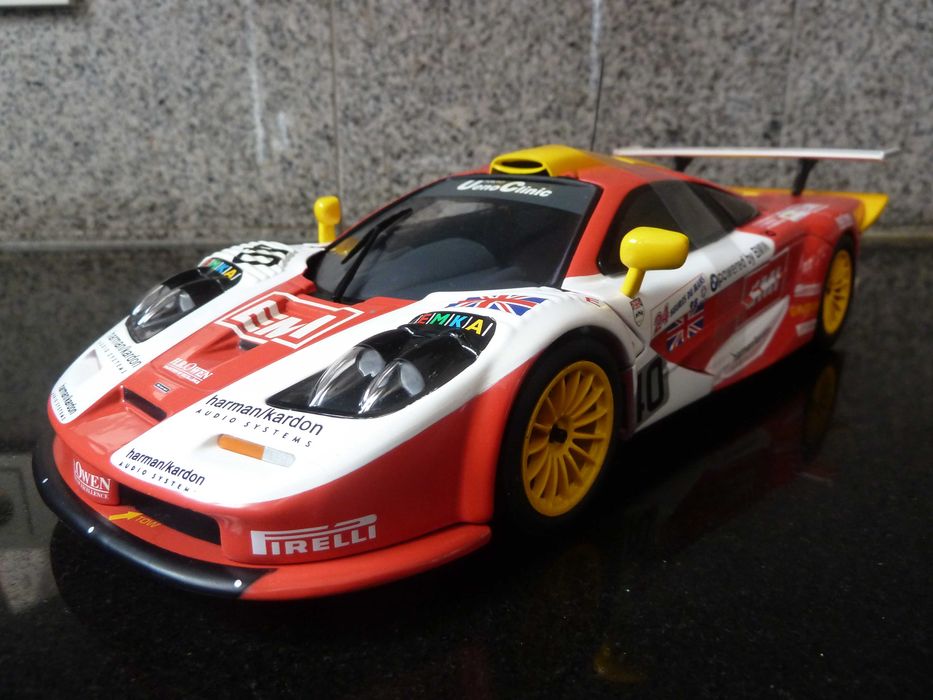 1:18 UT, McLaren F1 GTR, EMI, AutoArt Minichamps