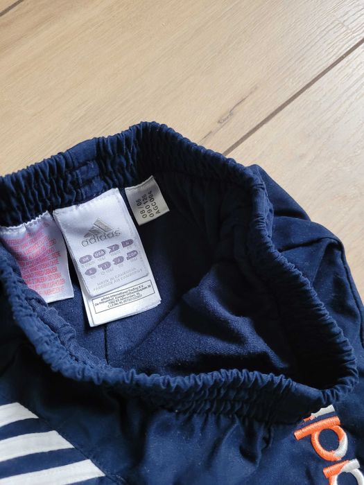 Spodnie z podszewką Adidas 80 9-12 niemowlęce chłopięce długie dresy