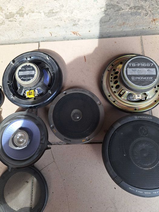 głośniki samochodowe Pioneer + Visaton
