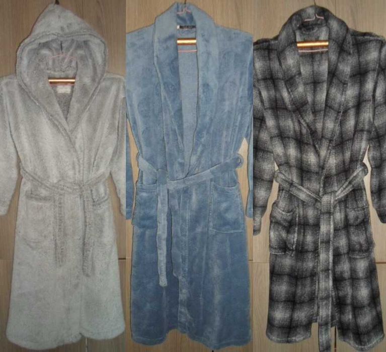 халат флисовый размер S/M L/XL