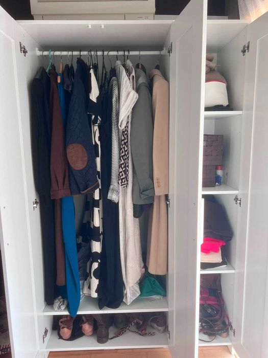 Móveis IKEA roupeiros BRIMNES e comoda descontinuada HEMNES