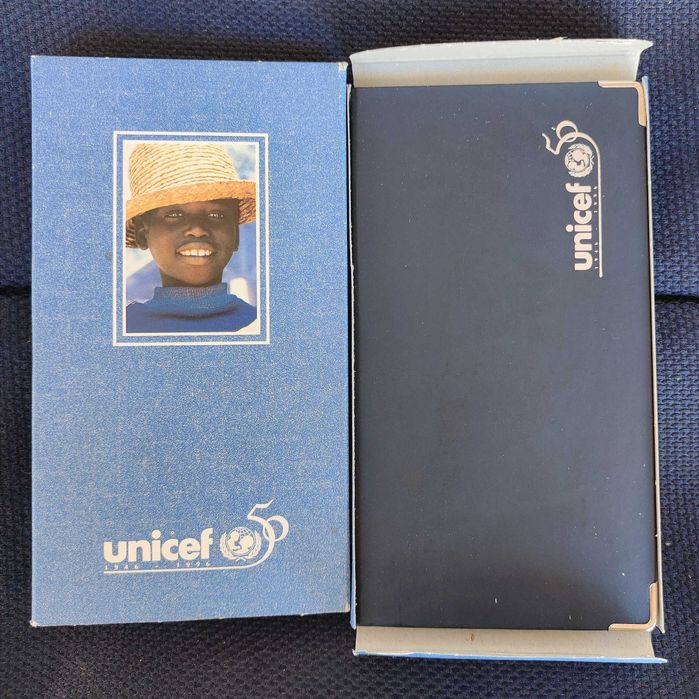 Agenda / diário Unicef comemoração 50 anos (1946 a 1996)